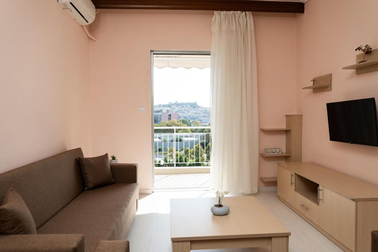 N&K Dream View Apartment Kavala Bagian luar foto